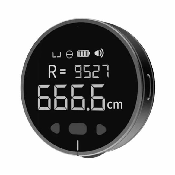 324 Ft Electronic Digital Tape Measure w/ LCD Display Digital Ruler Rechargeable - Picture 1 of 6